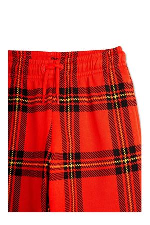 Pantaloni sportivi a quadri rosso MINI RODINI KIDS | 2473013842RED